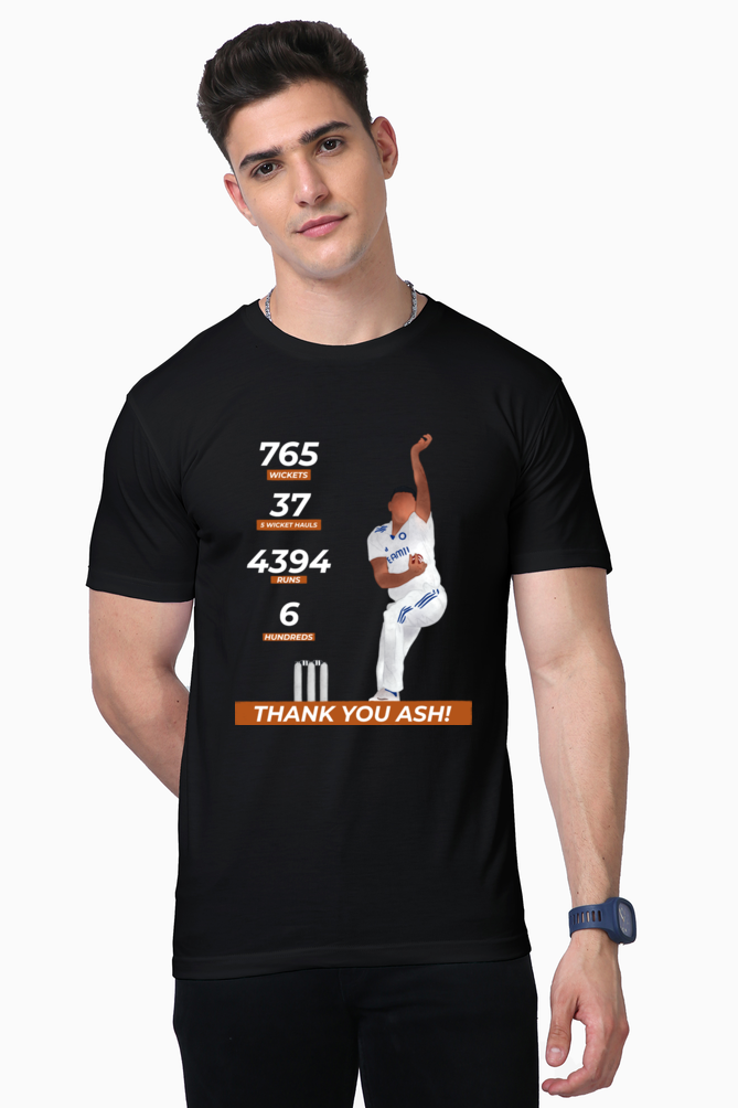 R Ashwin - Thank you Ash - Unisex Supima T