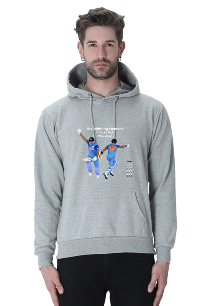 Ashwin & Kohli - The Winning Moment - India v Pak 2022 - Unisex Hoodie