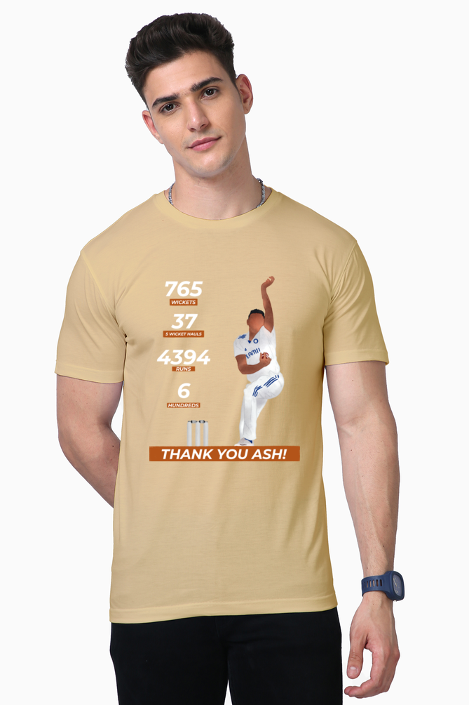 R Ashwin - Thank you Ash - Unisex Supima T