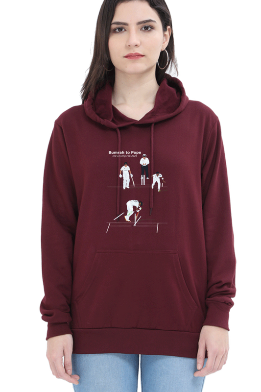 Jasprit Bumrah - Yorker to Pope - Unisex Hoodie