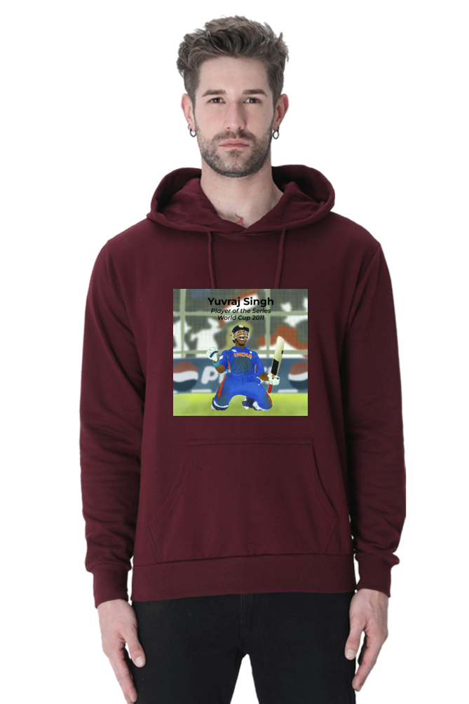 Yuvraj Singh - 2011 World Cup Win - Unisex Hoodie