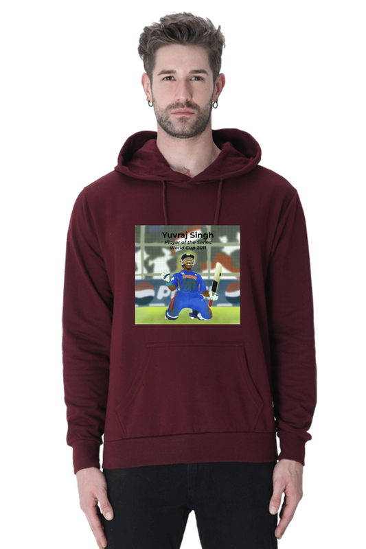 Yuvraj Singh - 2011 World Cup Win - Unisex Hoodie