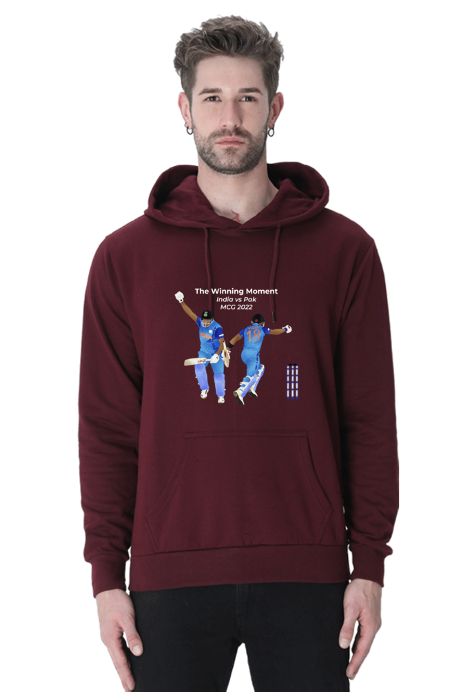 Ashwin & Kohli - The Winning Moment - India v Pak 2022 - Unisex Hoodie