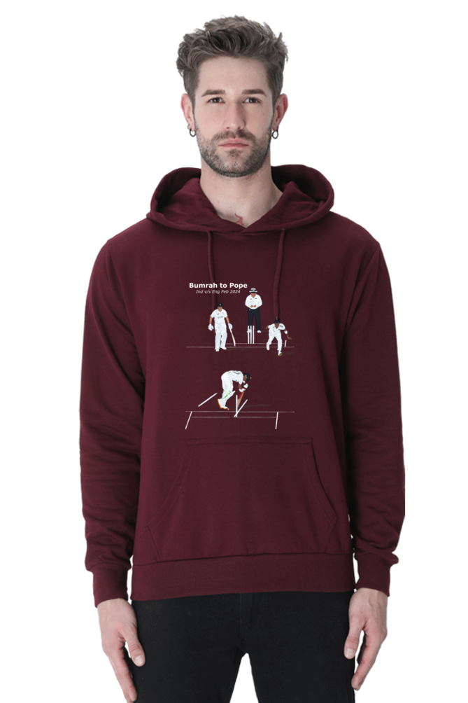 Jasprit Bumrah - Yorker to Pope - Unisex Hoodie