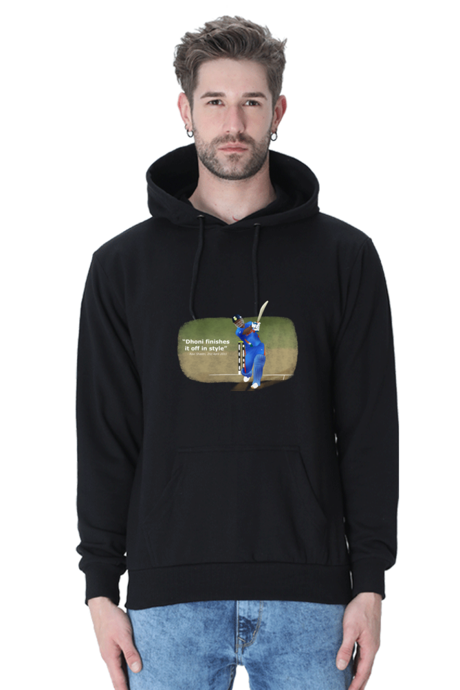 MS Dhoni - 2011 World Cup Win - Unisex Hoodie