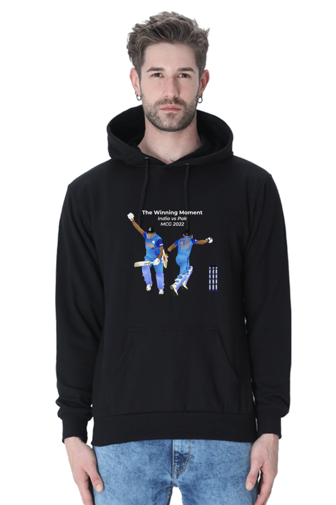 Ashwin & Kohli - The Winning Moment - India v Pak 2022 - Unisex Hoodie