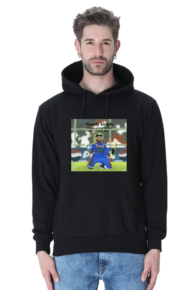 Yuvraj Singh - 2011 World Cup Win - Unisex Hoodie