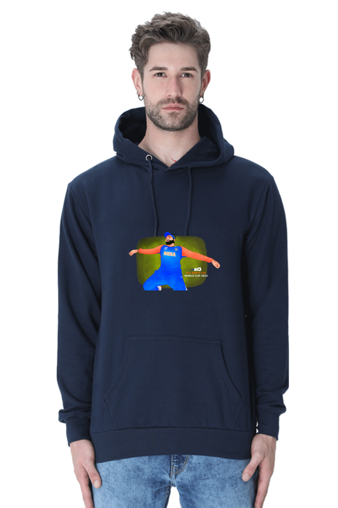 Rohit Sharma - T20 WC Winning Captain - Unisex Hoodie