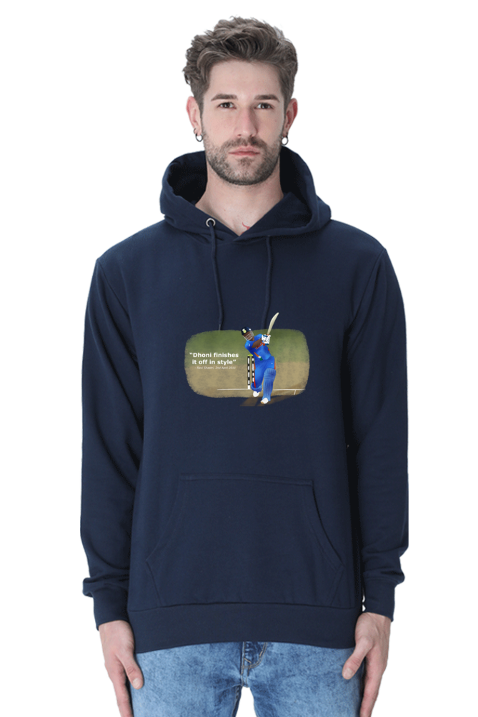 MS Dhoni - 2011 World Cup Win - Unisex Hoodie