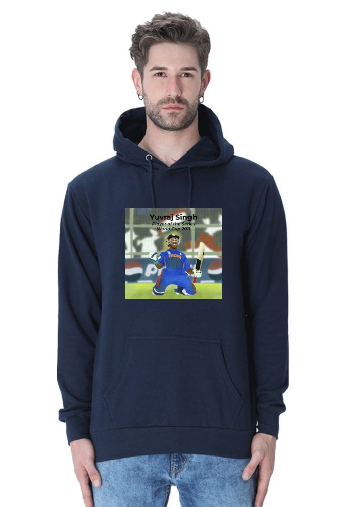 Yuvraj Singh - 2011 World Cup Win - Unisex Hoodie