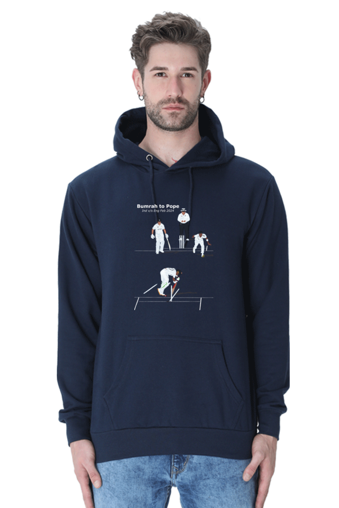 Jasprit Bumrah - Yorker to Pope - Unisex Hoodie