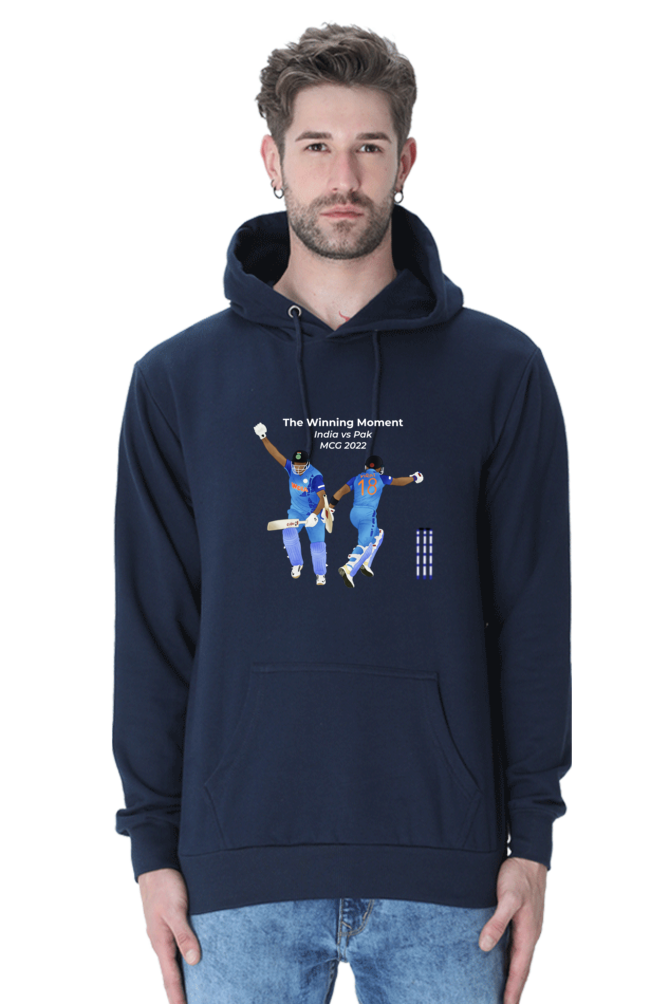 Ashwin & Kohli - The Winning Moment - India v Pak 2022 - Unisex Hoodie