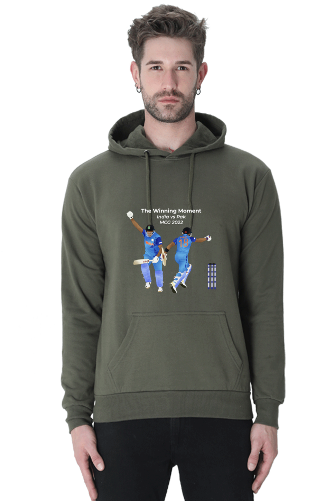 Ashwin & Kohli - The Winning Moment - India v Pak 2022 - Unisex Hoodie