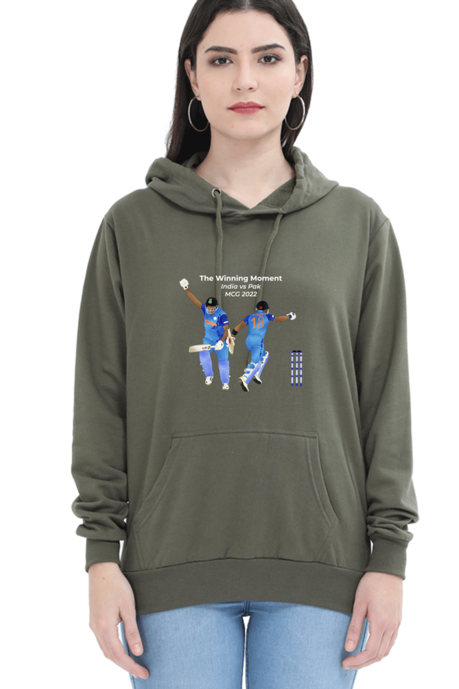 Ashwin & Kohli - The Winning Moment - India v Pak 2022 - Unisex Hoodie