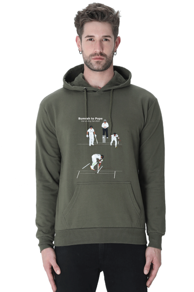 Jasprit Bumrah - Yorker to Pope - Unisex Hoodie