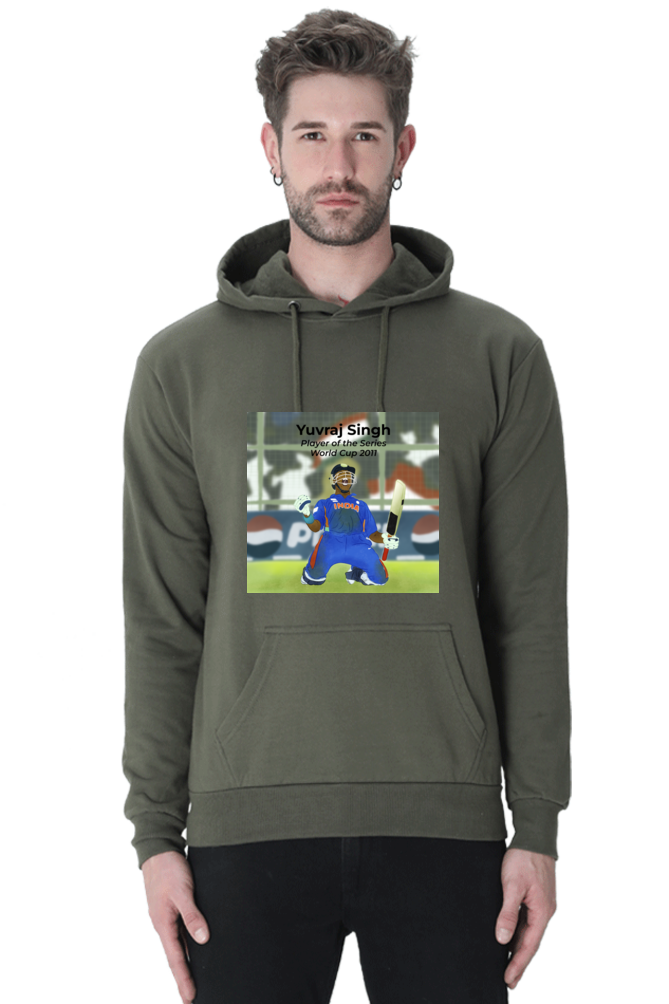 Yuvraj Singh - 2011 World Cup Win - Unisex Hoodie