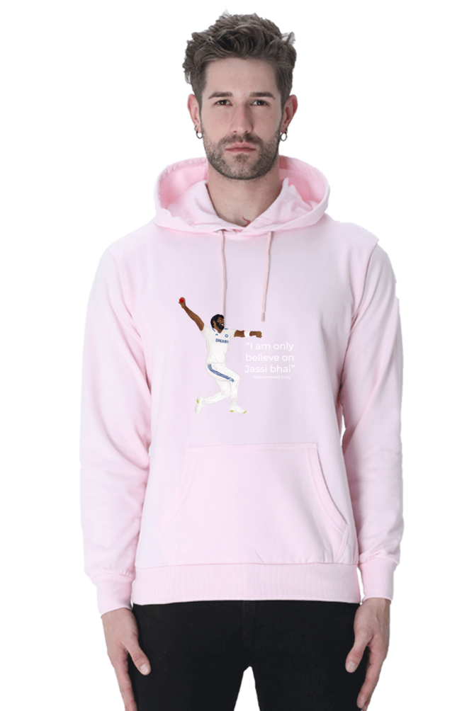 Bumrah - I only believe on Jassi bhai - Test - Unisex Hoodie