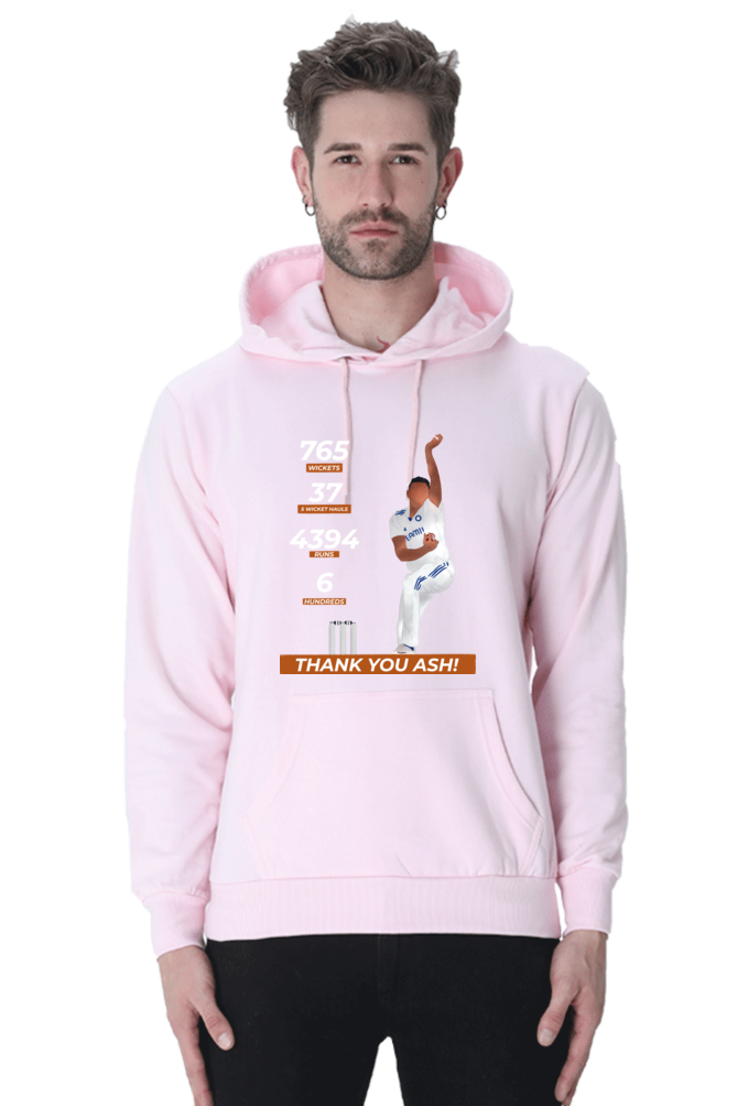 R Ashwin - Thank you Ash - Unisex Hoodie