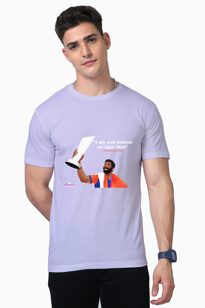 Bumrah - I only believe on Jassi bhai - T20 - Unisex Supima T