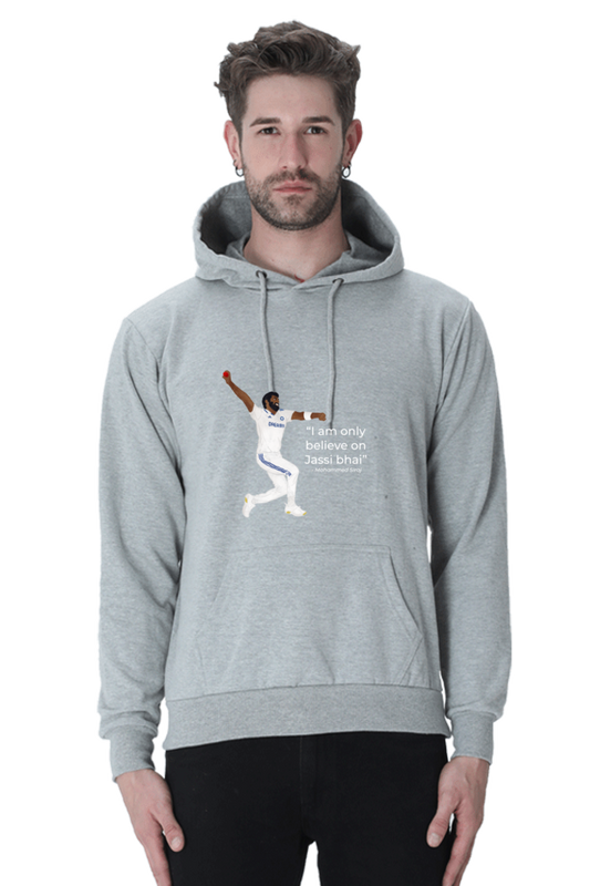 Bumrah - I only believe on Jassi bhai - Test - Unisex Hoodie