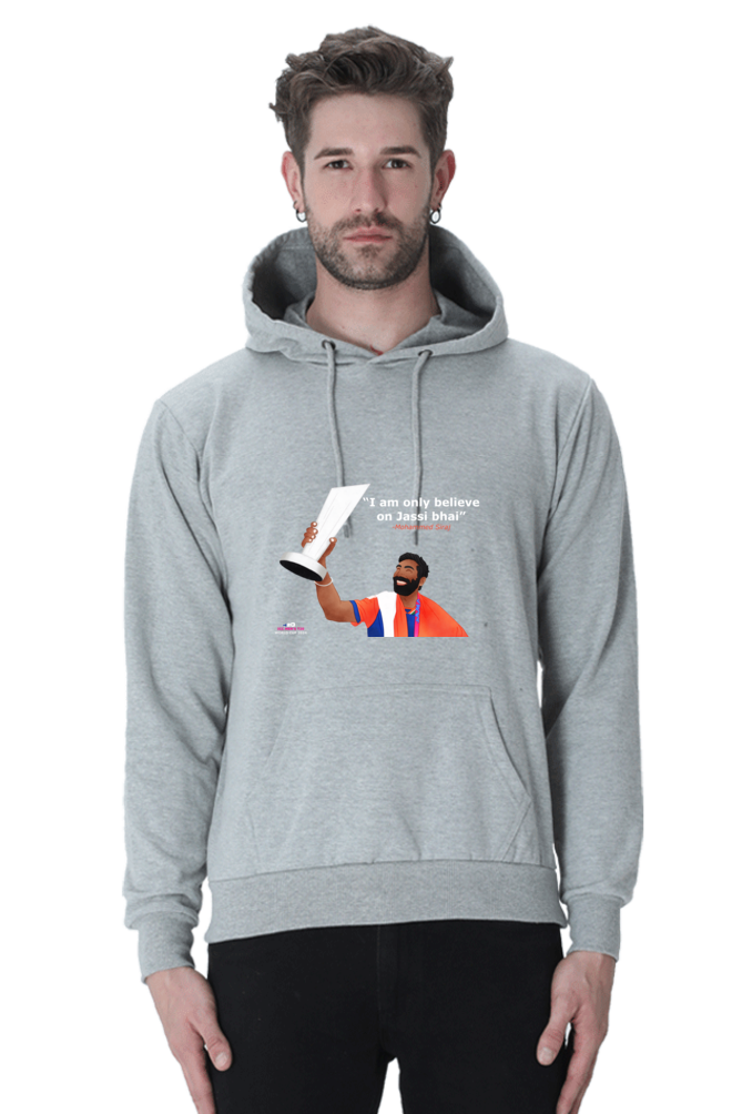 Bumrah - I only believe on Jassi bhai - T20 - Unisex Hoodie