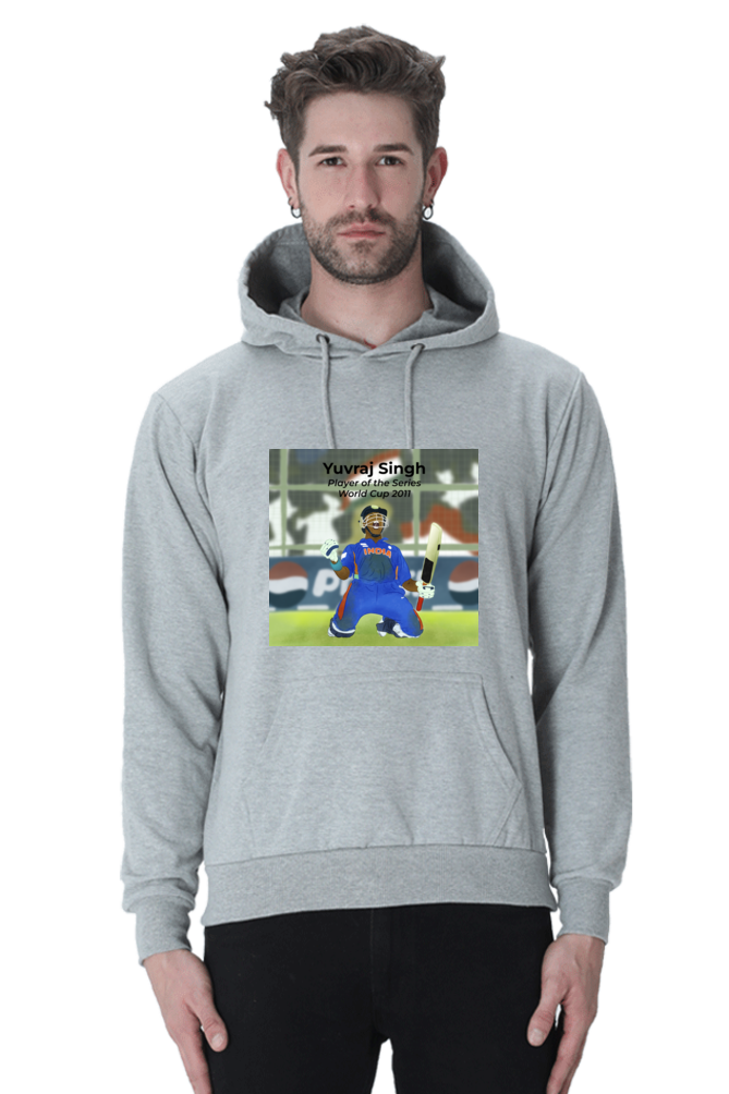 Yuvraj Singh - 2011 World Cup Win - Unisex Hoodie