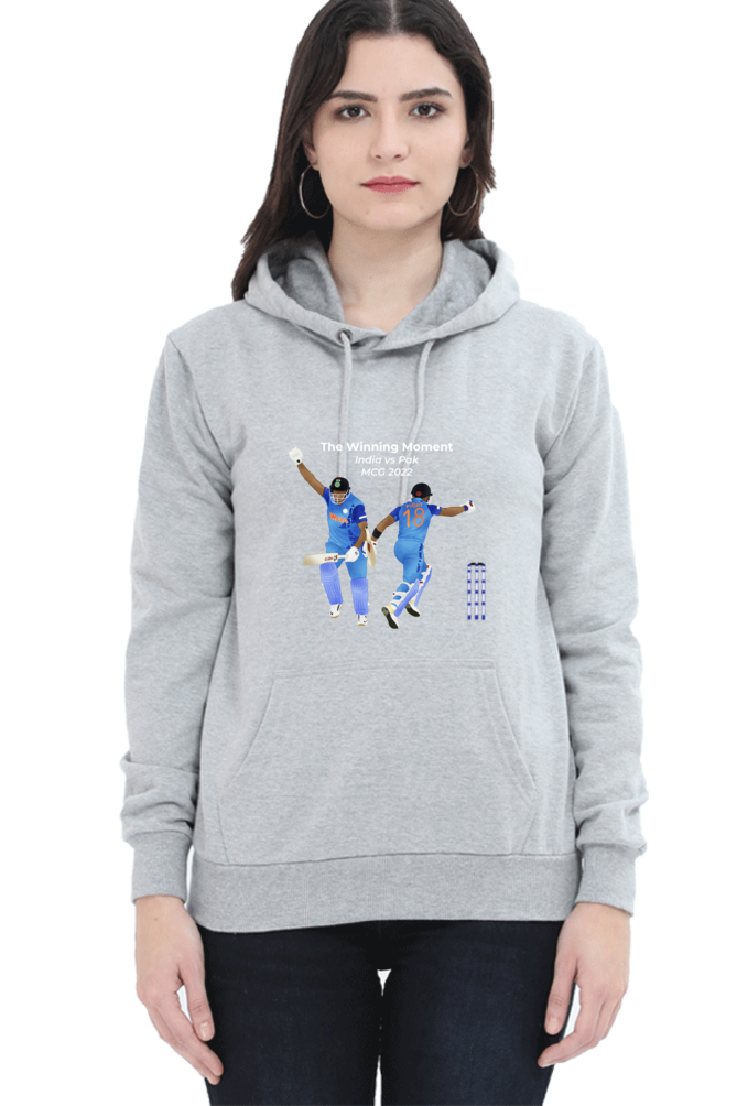 Ashwin & Kohli - The Winning Moment - India v Pak 2022 - Unisex Hoodie