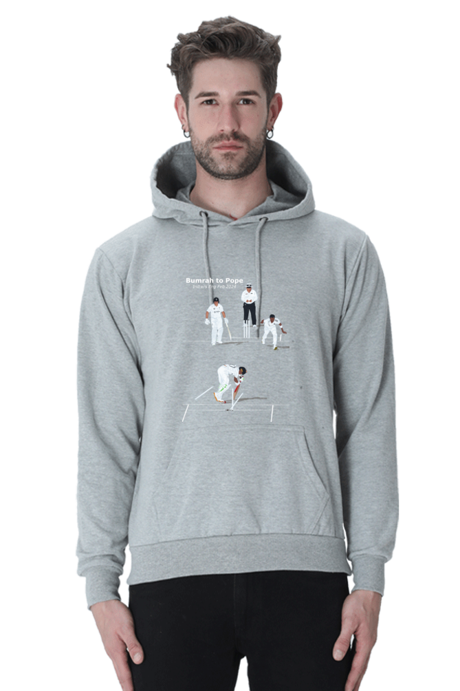 Jasprit Bumrah - Yorker to Pope - Unisex Hoodie