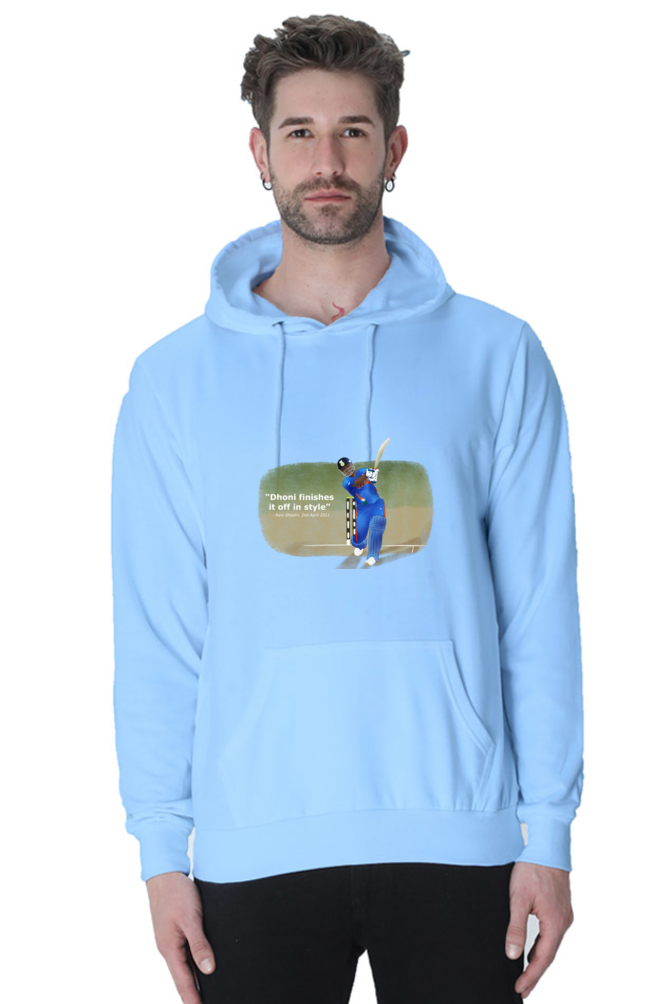 MS Dhoni - 2011 World Cup Win - Unisex Hoodie