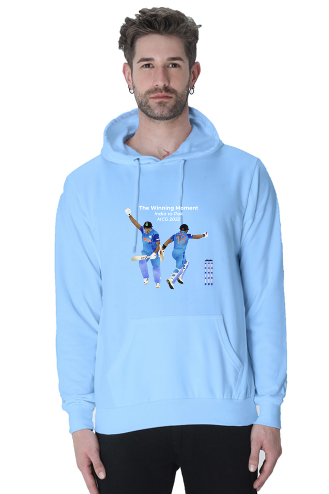 Ashwin & Kohli - The Winning Moment - India v Pak 2022 - Unisex Hoodie