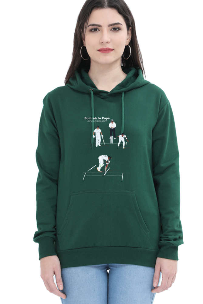 Jasprit Bumrah - Yorker to Pope - Unisex Hoodie