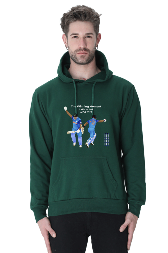 Ashwin & Kohli - The Winning Moment - India v Pak 2022 - Unisex Hoodie