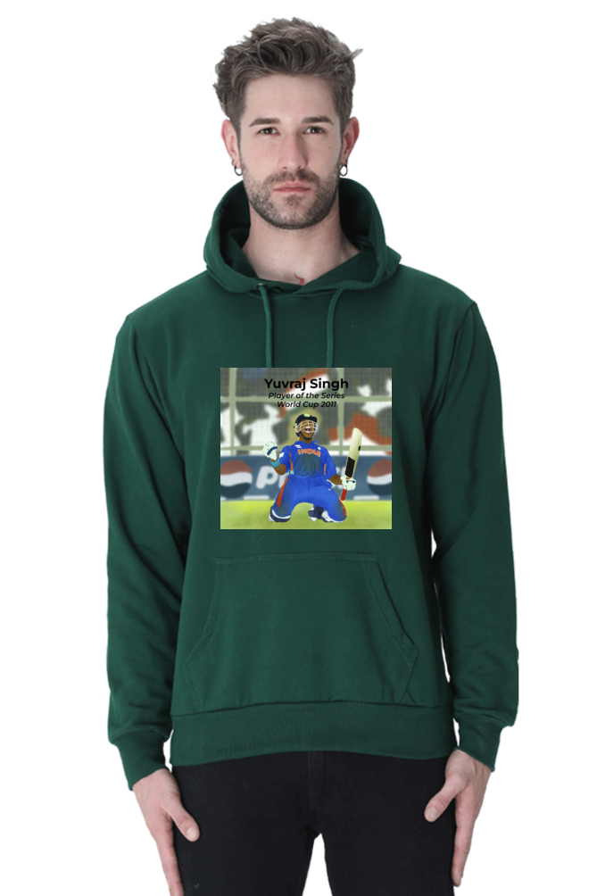 Yuvraj Singh - 2011 World Cup Win - Unisex Hoodie