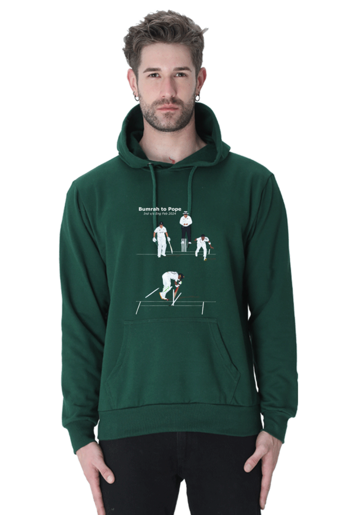 Jasprit Bumrah - Yorker to Pope - Unisex Hoodie