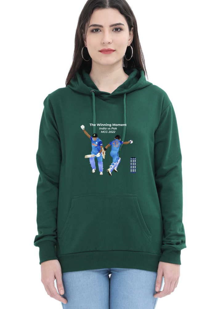 Ashwin & Kohli - The Winning Moment - India v Pak 2022 - Unisex Hoodie