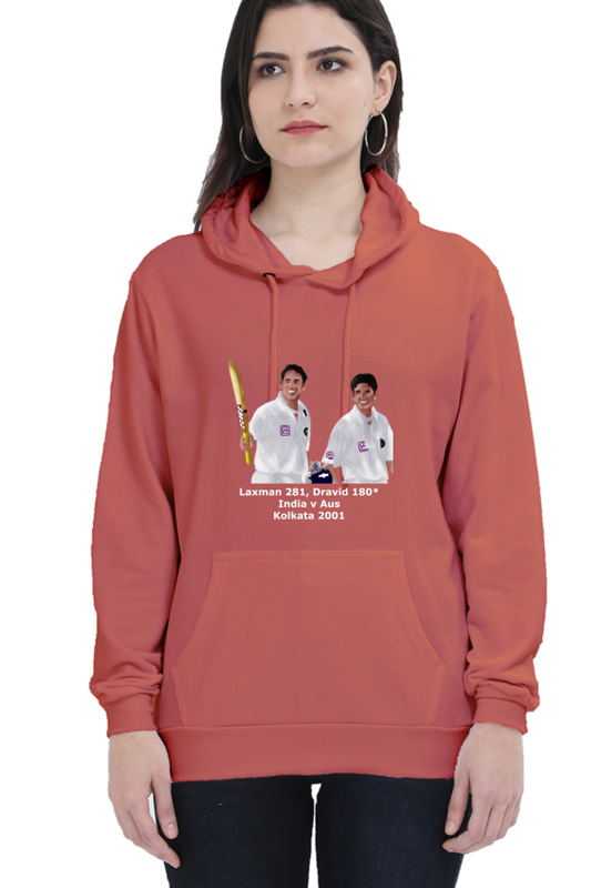 Laxman & Dravid - Kolkata 2001 - Unisex Hoodie