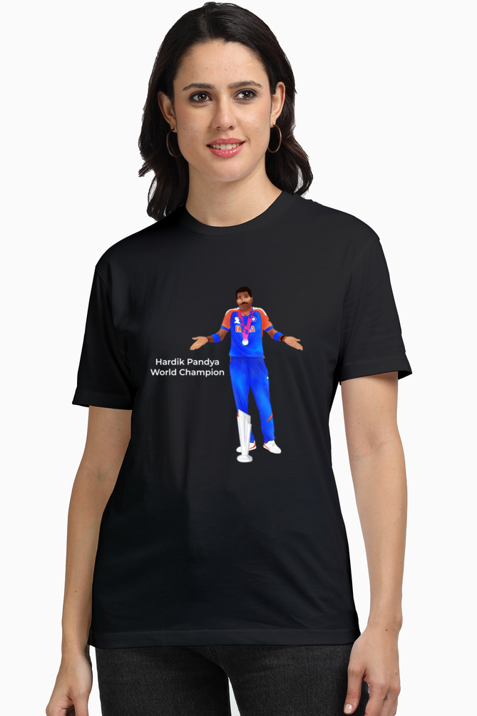 Hardik Pandya - T20 World Cup 2024 - Unisex Supima T