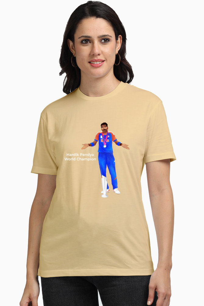 Hardik Pandya - T20 World Cup 2024 - Unisex Supima T