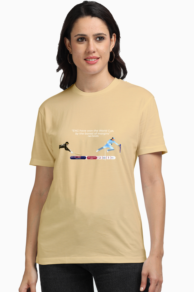 Eng v NZ - World Cup 2019 Final - Unisex Supima T